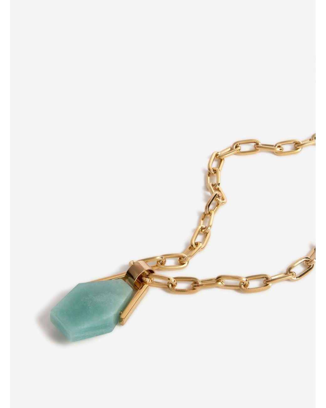 LaDoubleJ Metallic Amazonita Portal Necklace