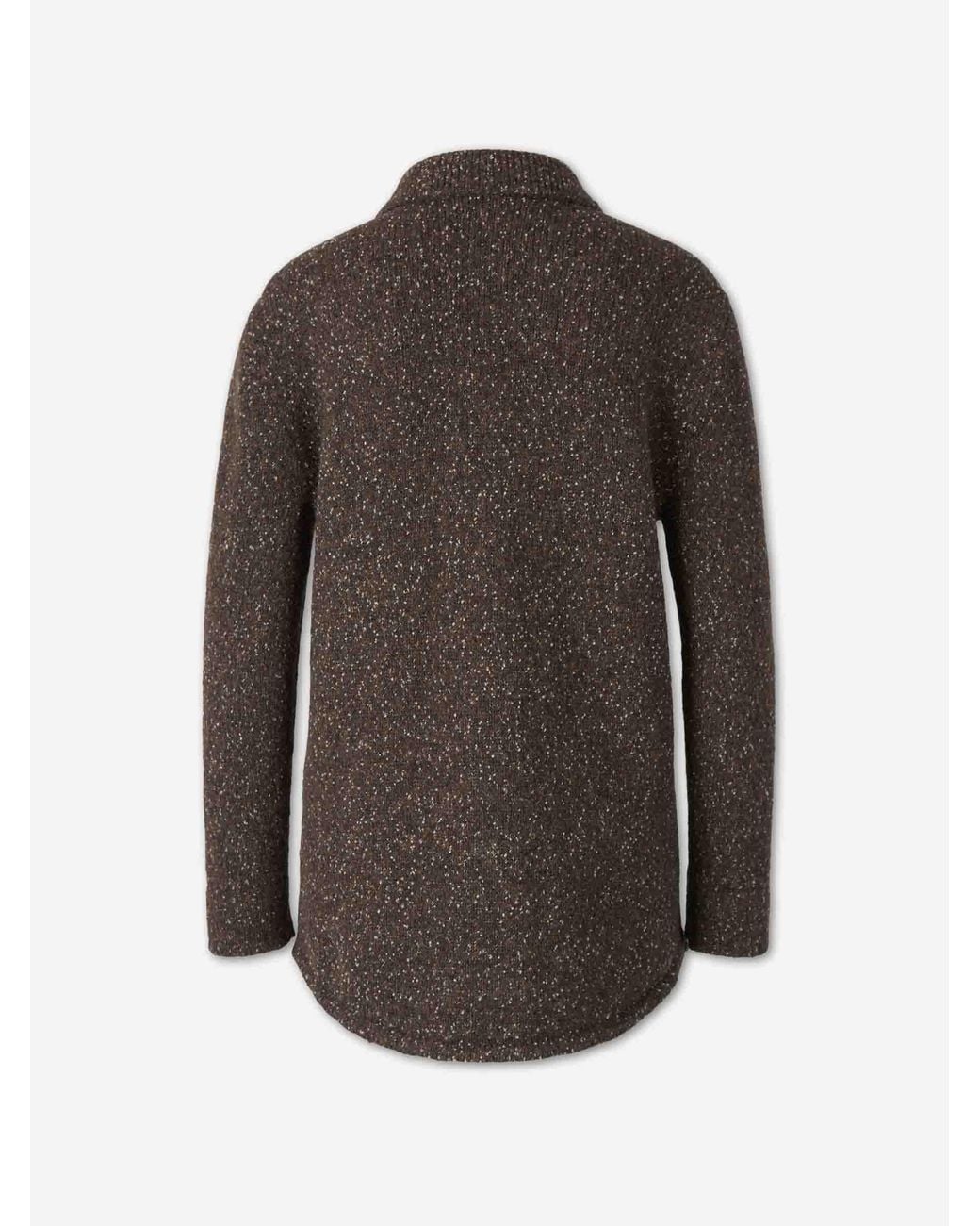 ELY ELY Black Candice Wool Cardigan