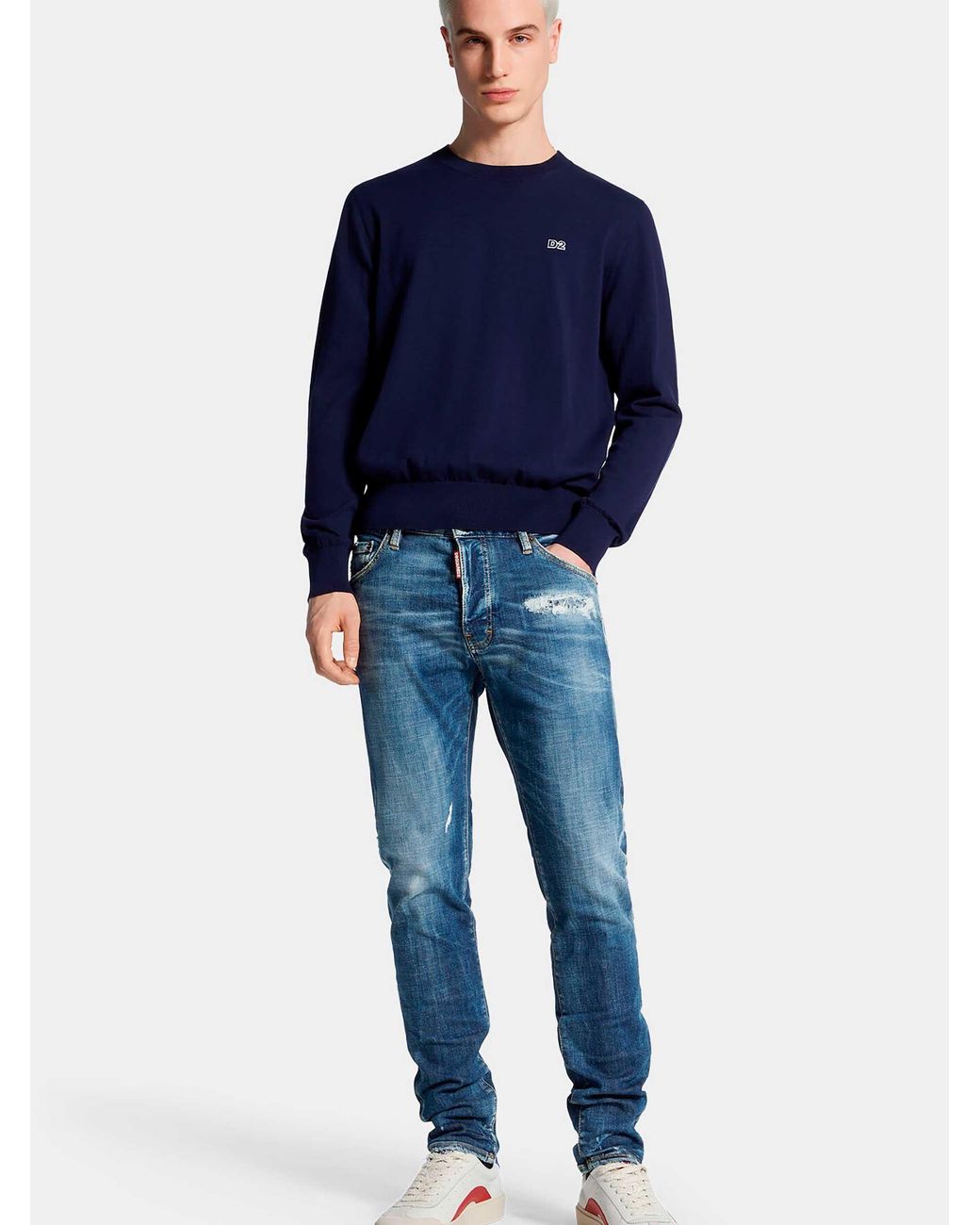 DSquared² Blue Skater Jeans for men