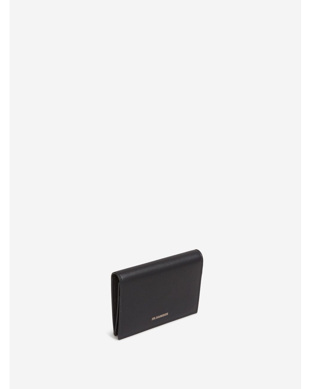 Jil Sander White Leather Card Holder for men