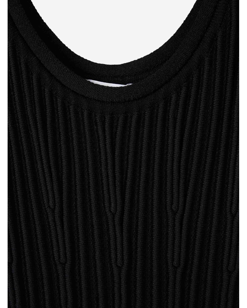 Alaïa Black Mini Knit Dress