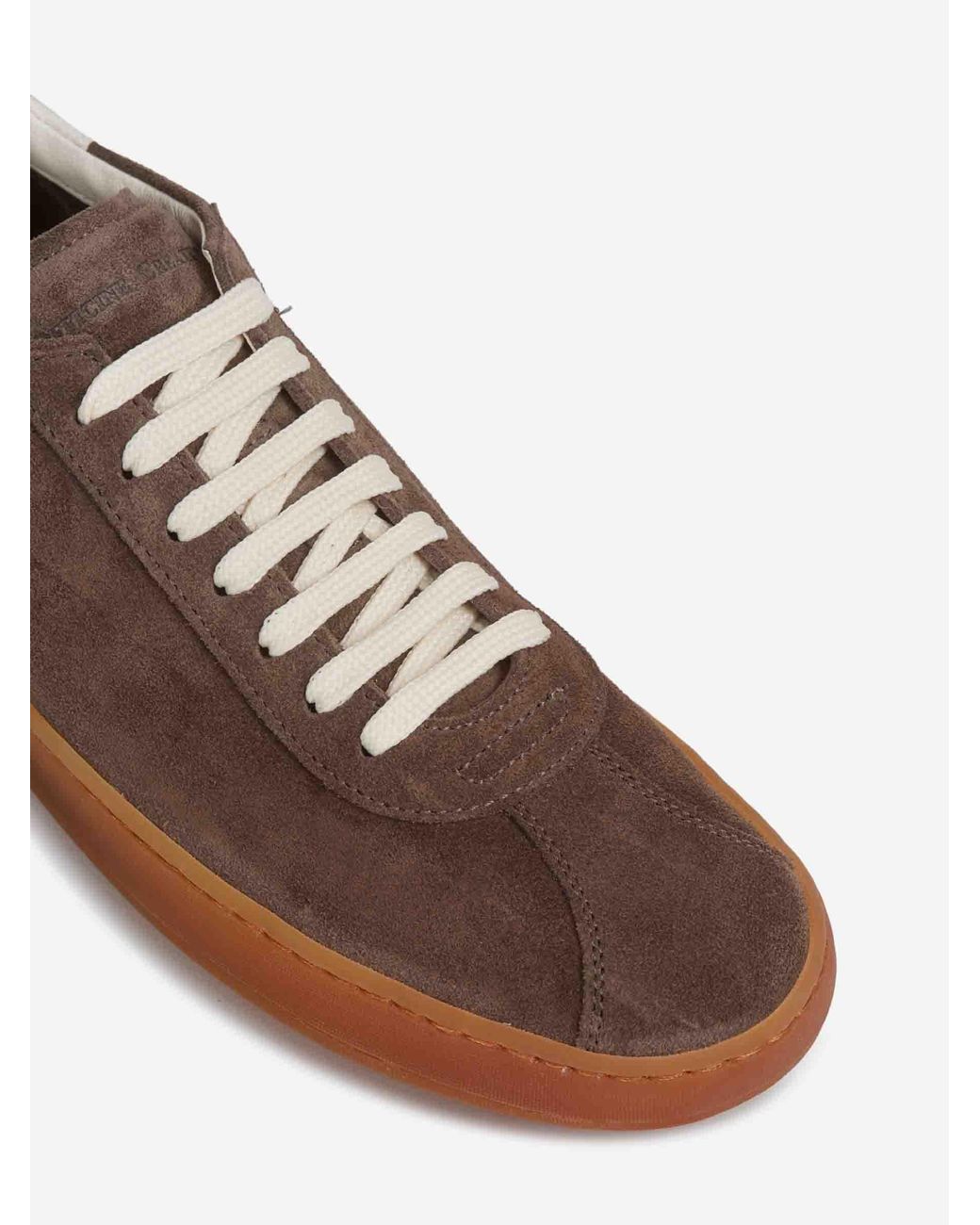 Officine Creative Brown Halo Sneakers for men
