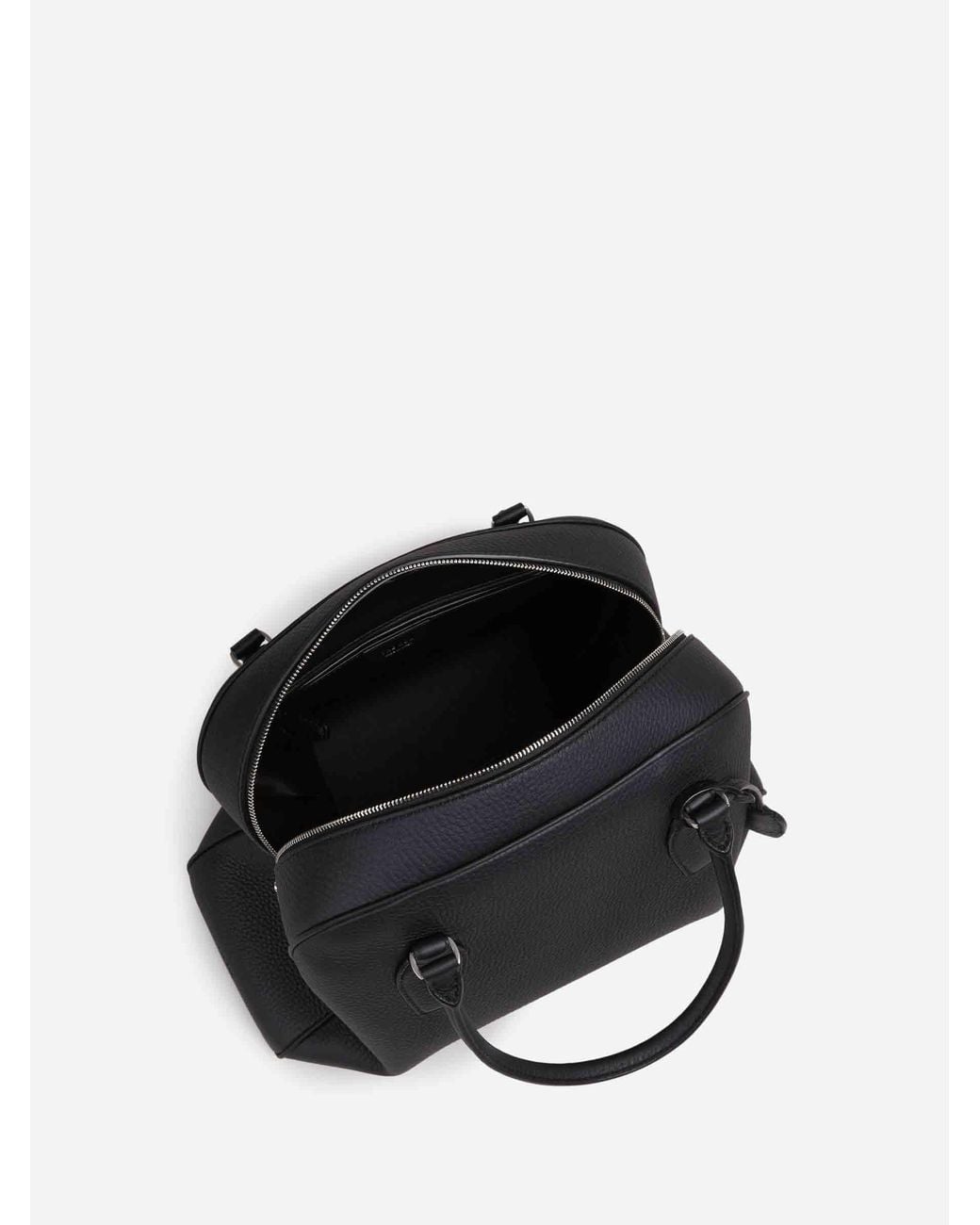The Row Black Indian Bowling Bag