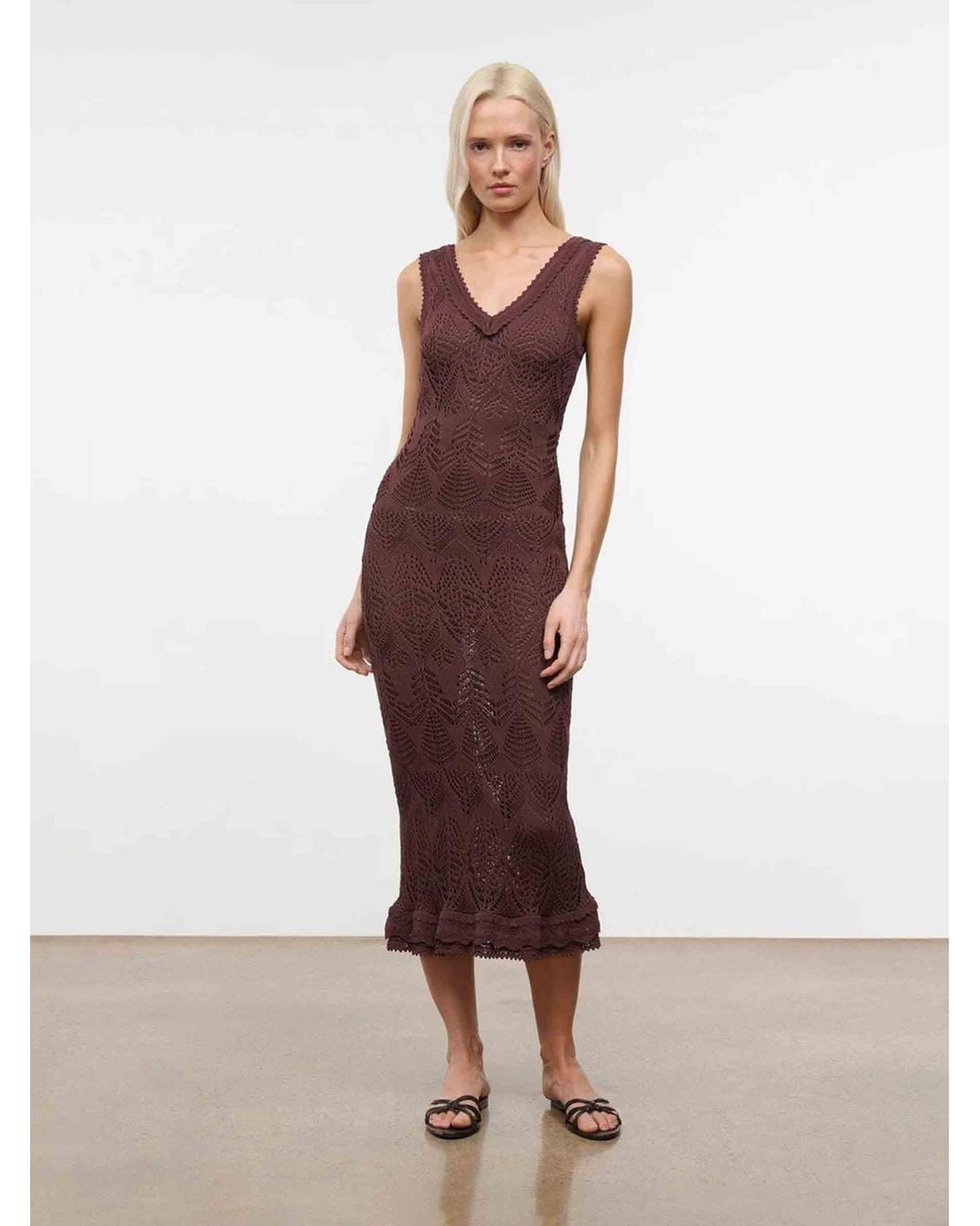 Staud Purple Roan Dress