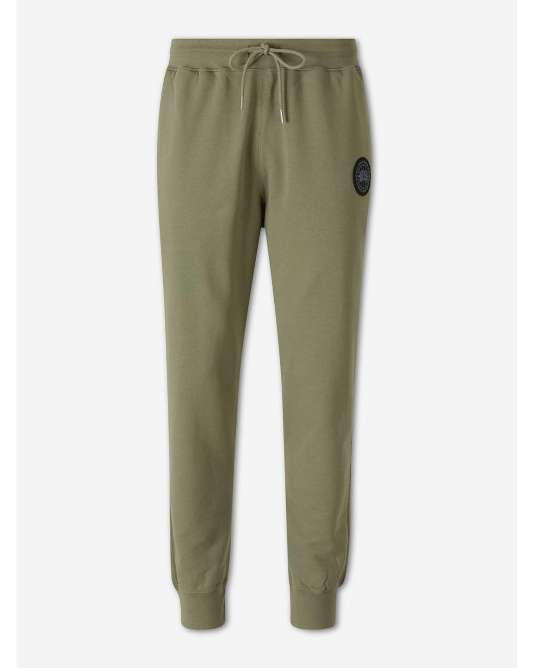 Canada Goose Green Loon Cotton Joggers for men