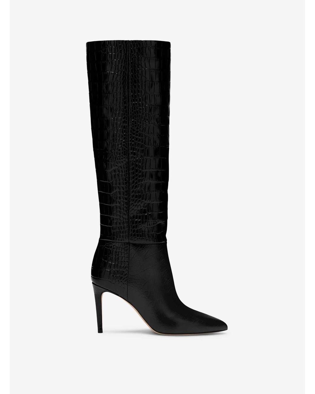 Paris Texas Black Stiletto Boots 85