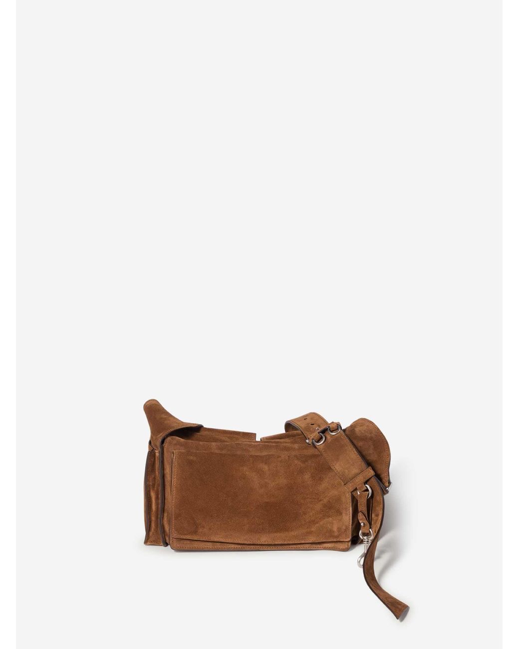Miu Miu White Utility Shoulder Bag