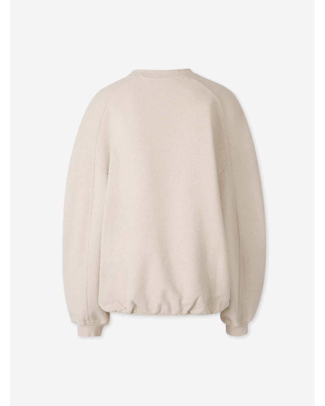 Jacquemus White Corso Cotton Sweatshirt