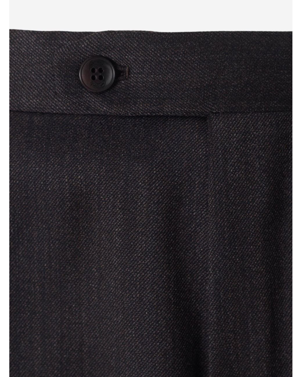 Brioni Blue Wool Dress Pants for men