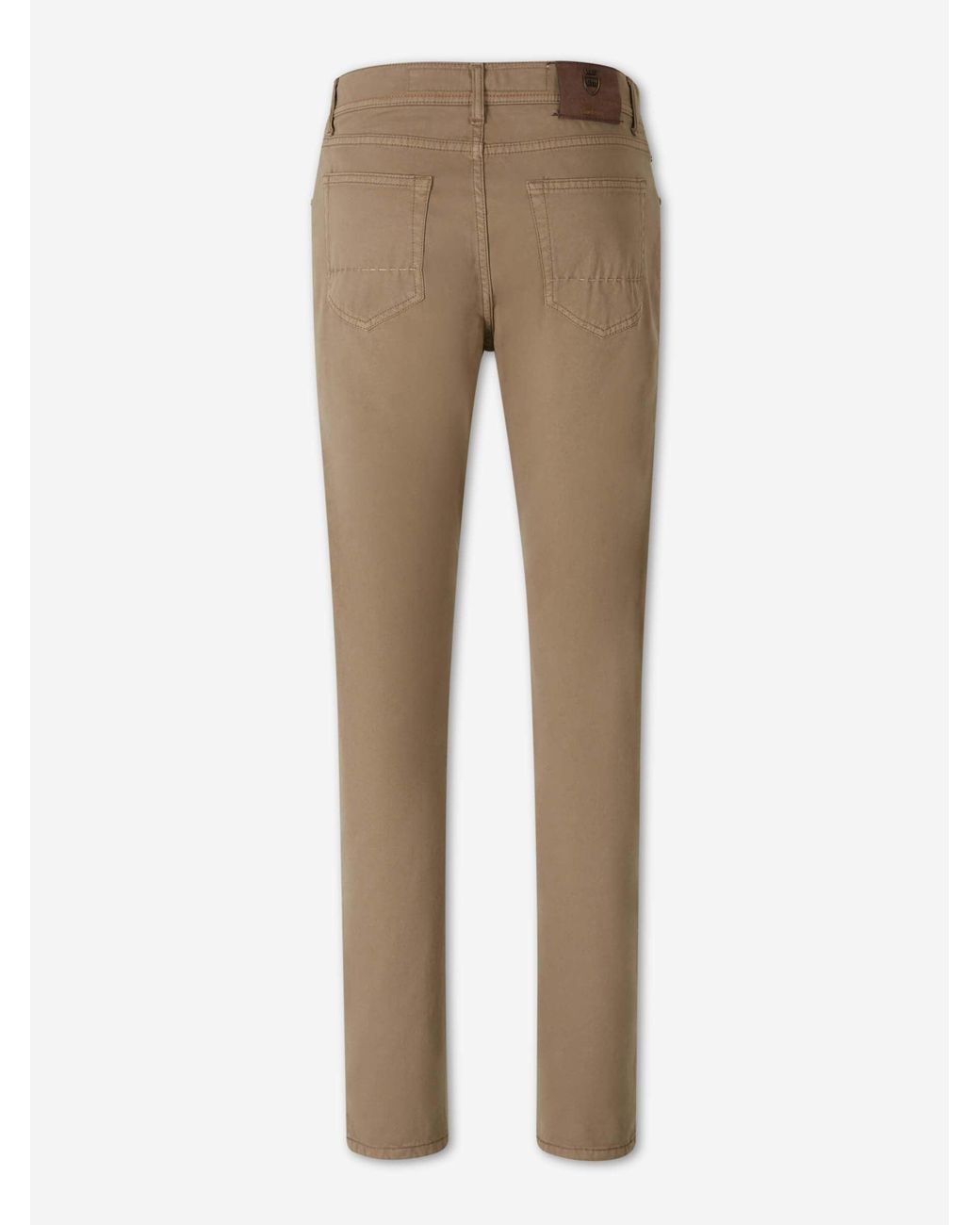 richard j. brown Natural Milano Straight Leg Trousers for men