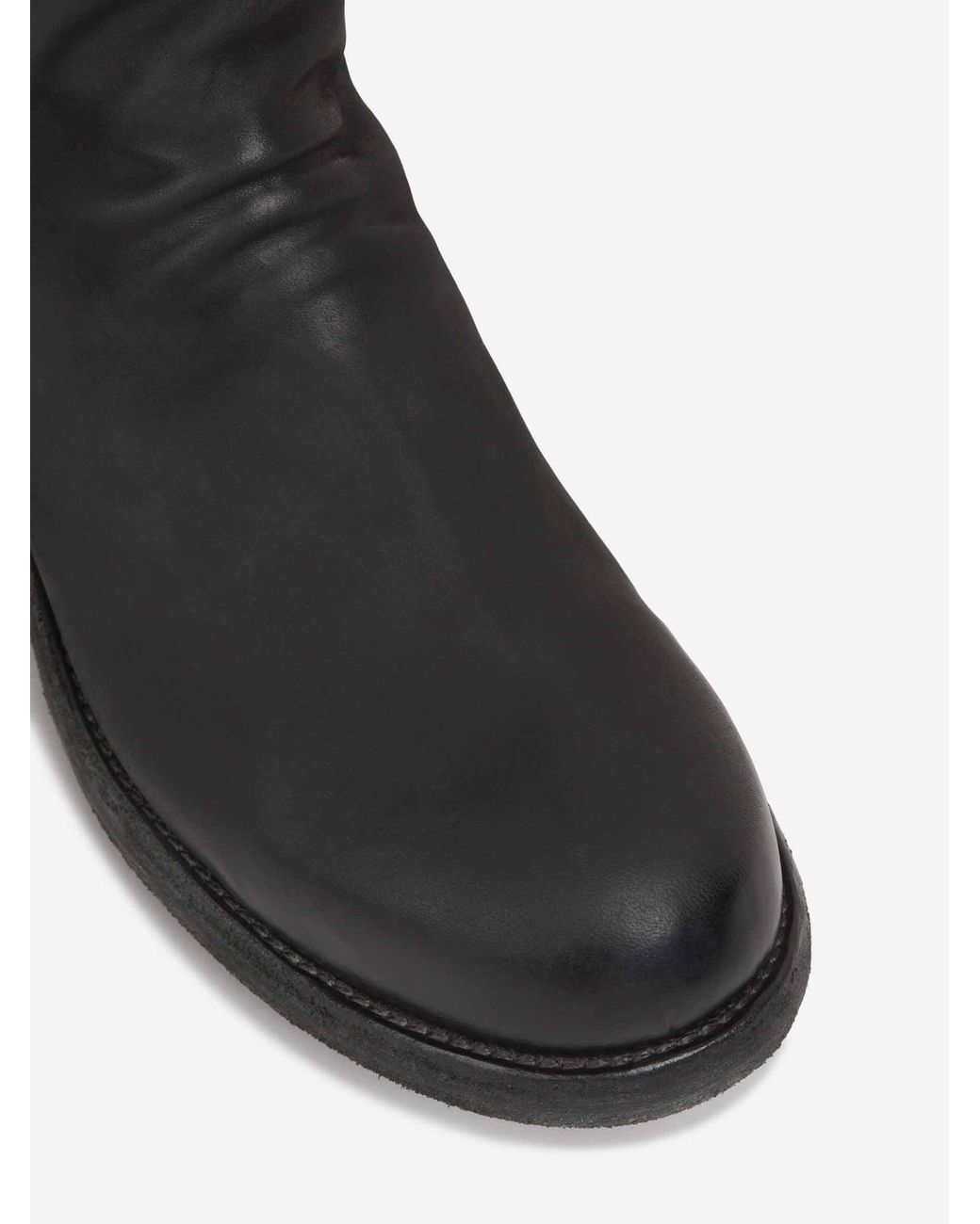 Officine Creative Black Bulla Dd 113 Boots for men