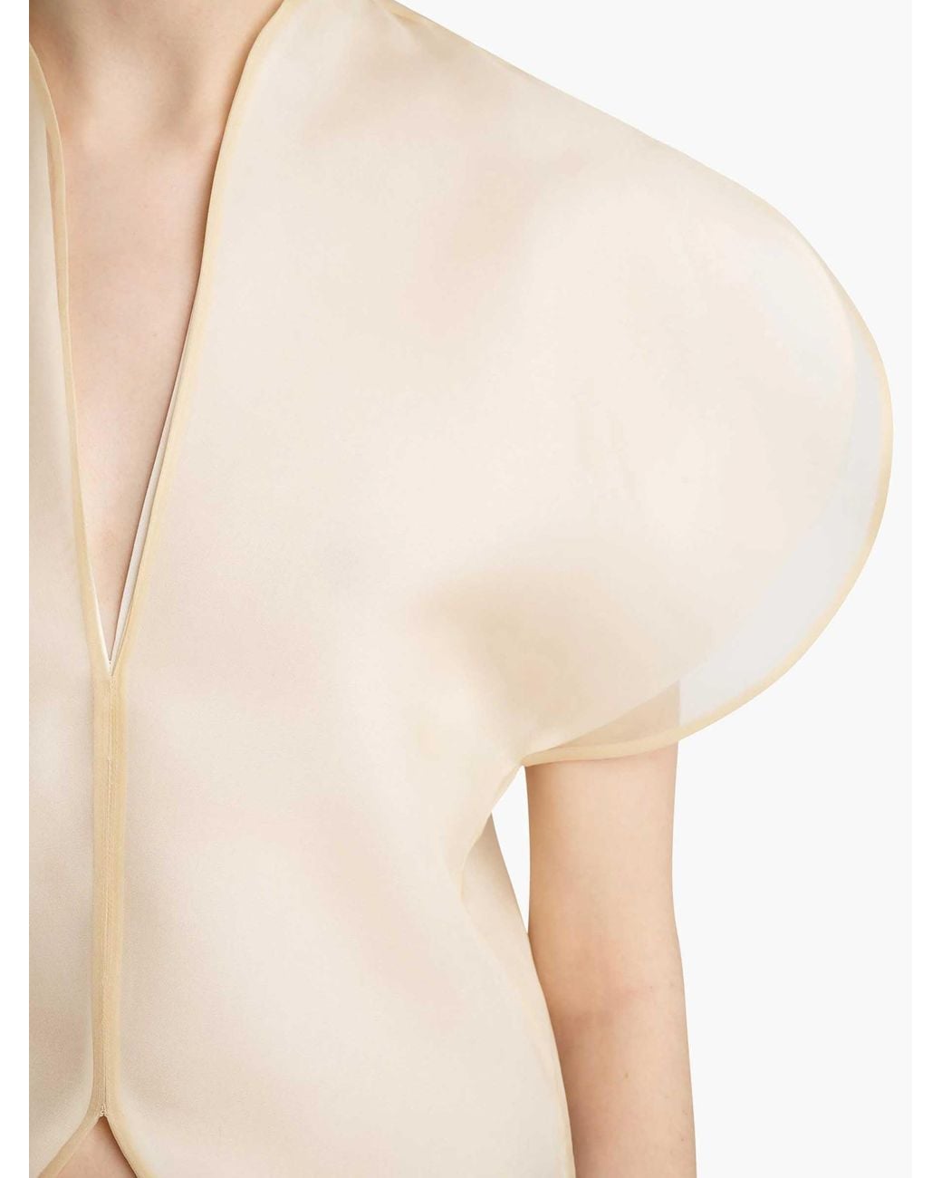 Top Seda Briar Khaite de color Natural