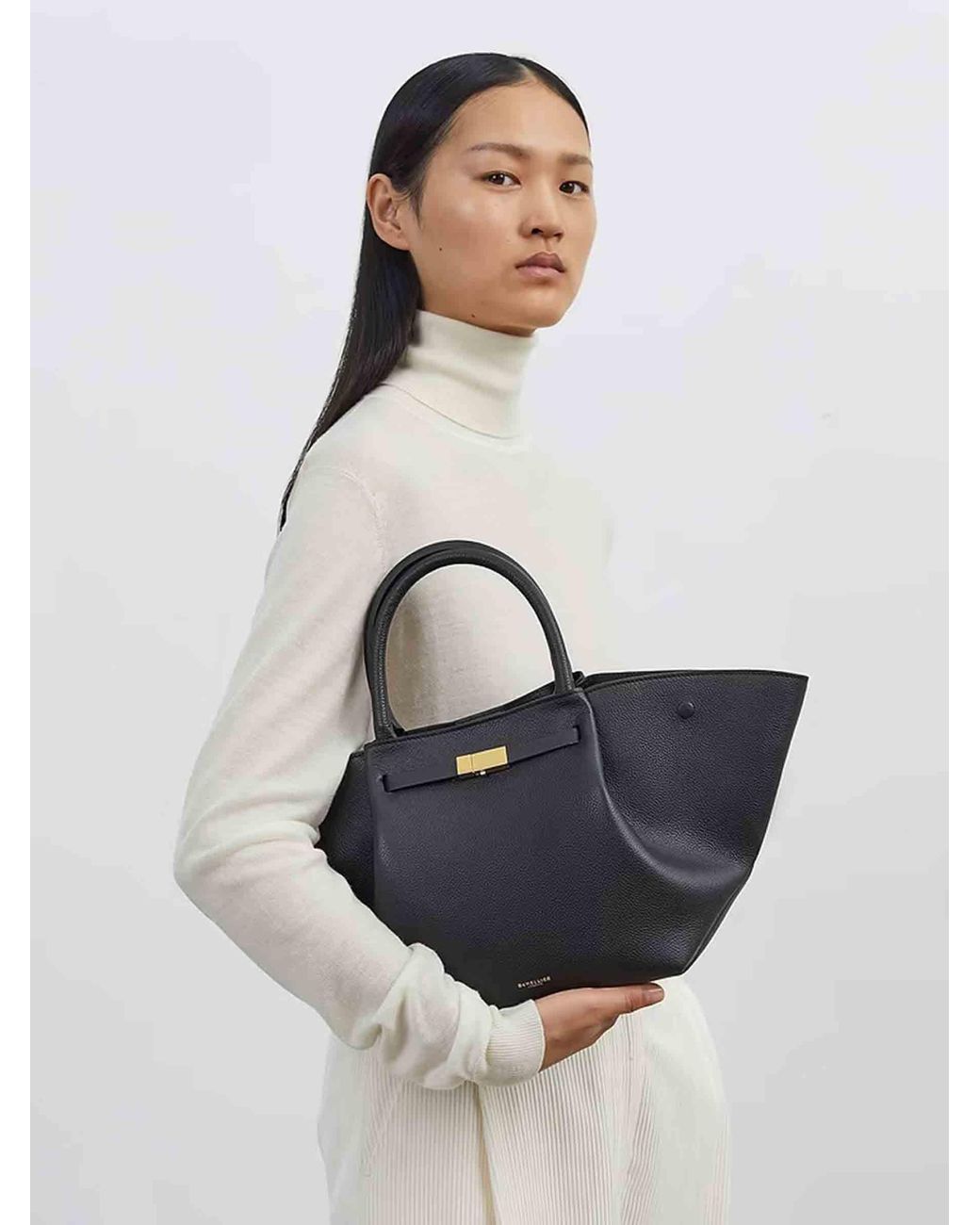 DeMellier London Black The Midi New York Bag