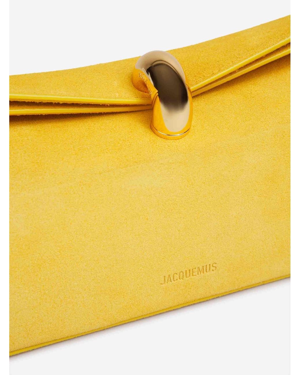 Jacquemus Yellow Le Valérie Clutch Bag