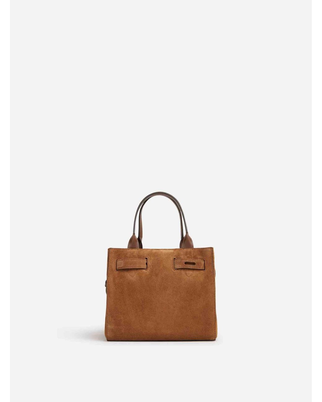 Tom Ford Brown Mini Suede Bag