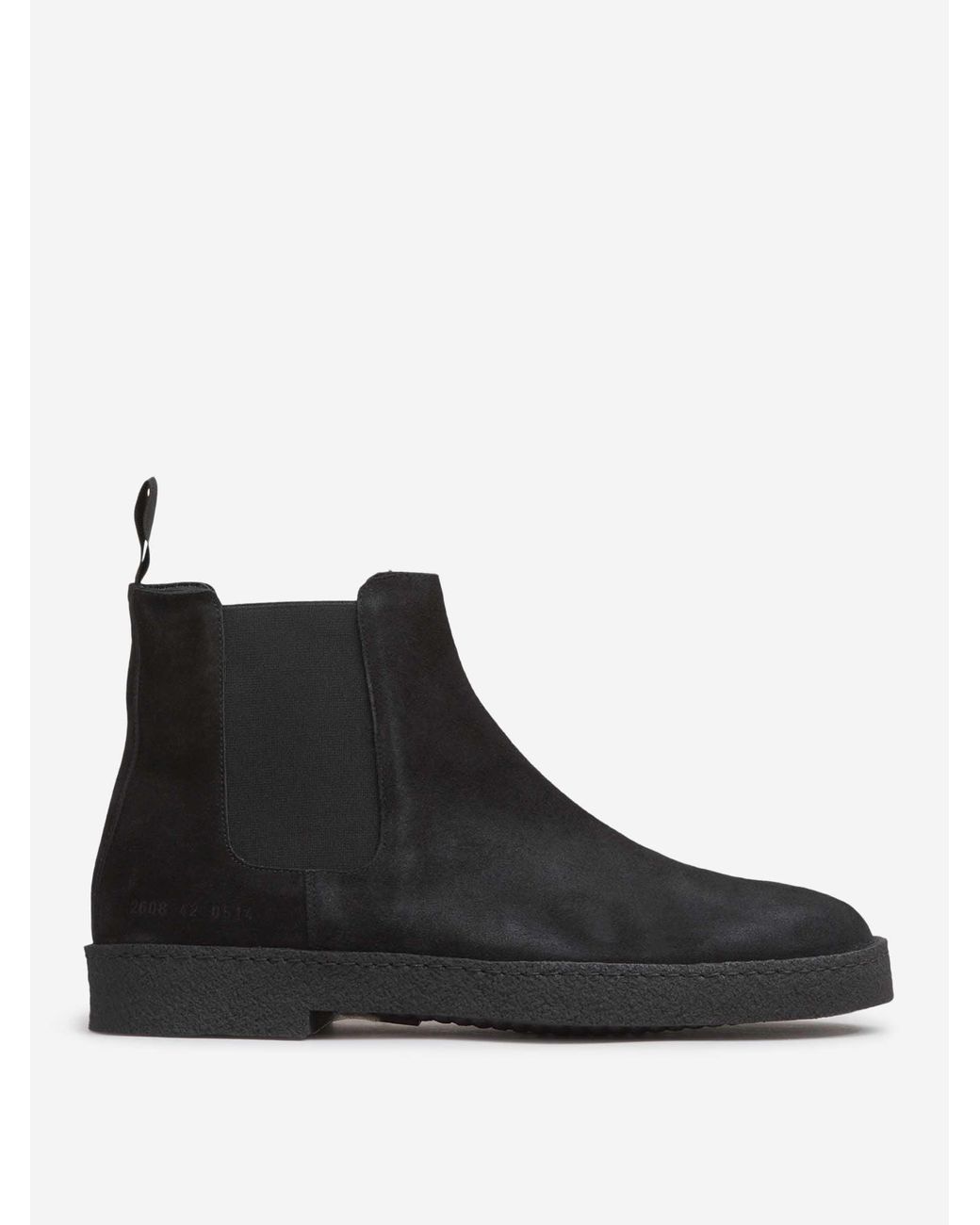 Common Projects Black Chelsea Boots for men