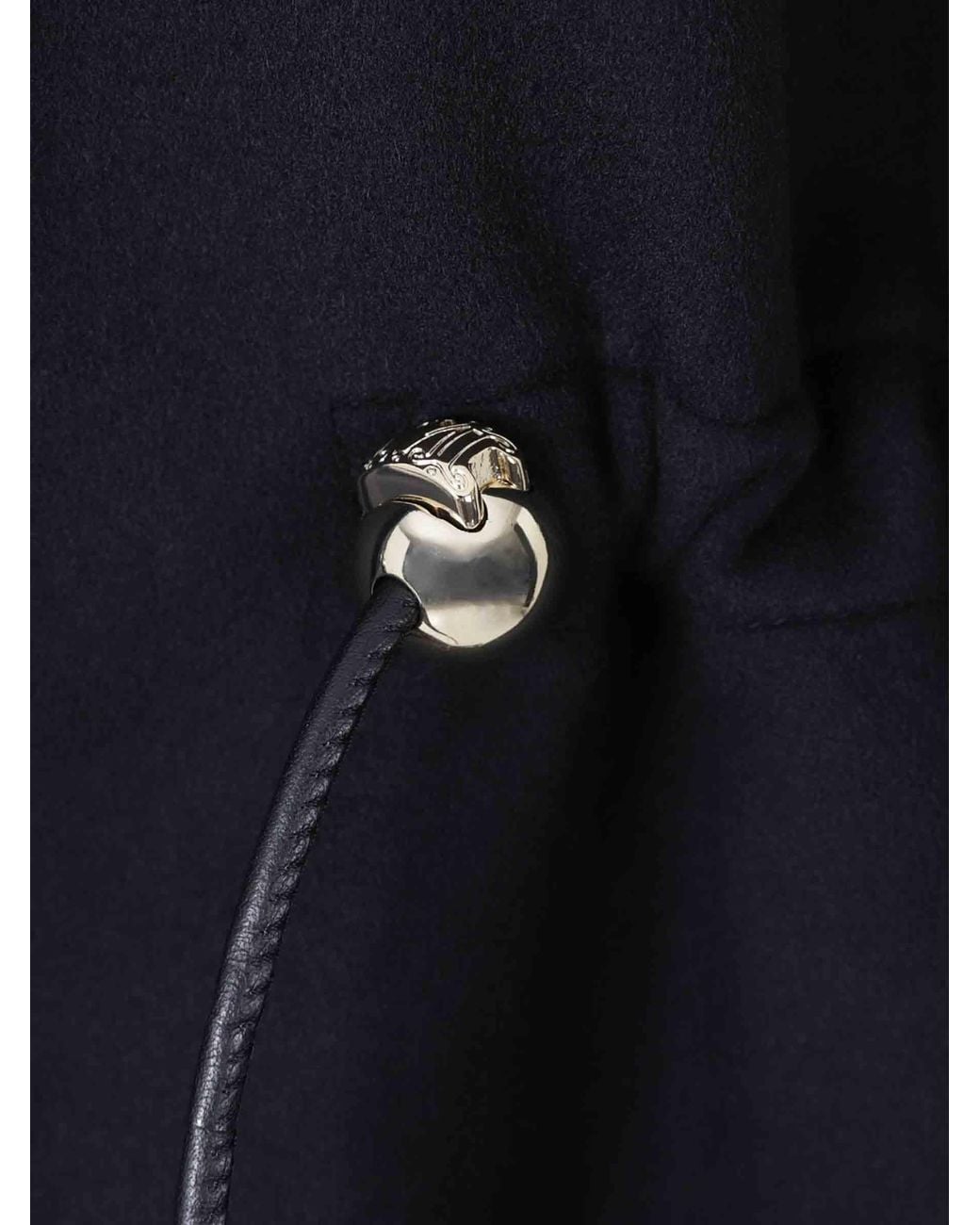 Max Mara Black Wool Layer