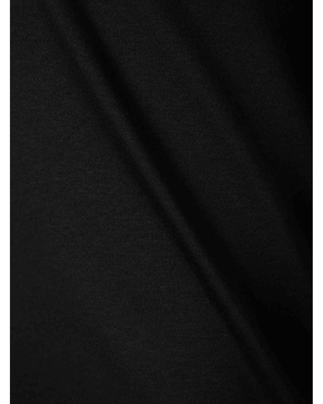 Zimmerli of Switzerland Black Round Neck T-Shirt for men