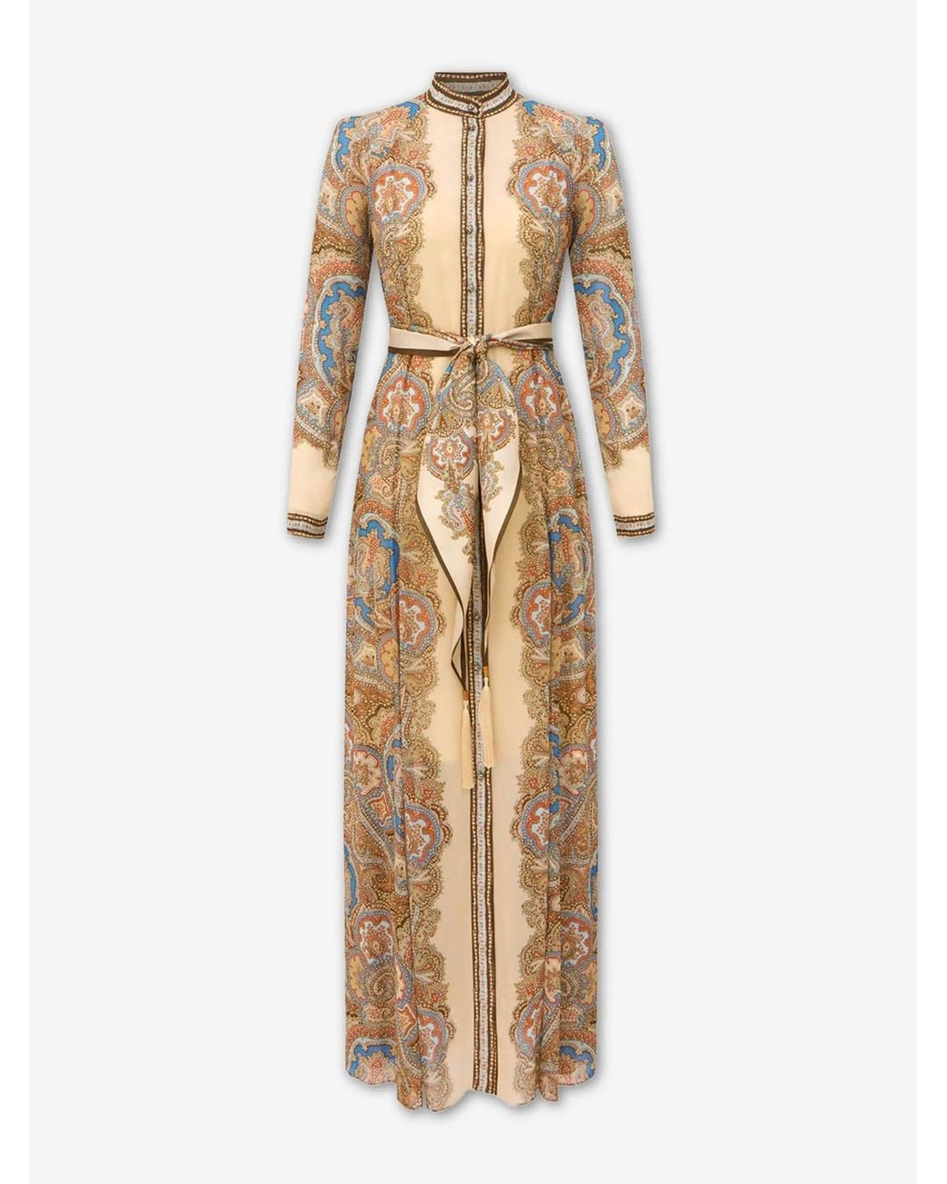 Zimmermann Natural Clash Shirt Dress