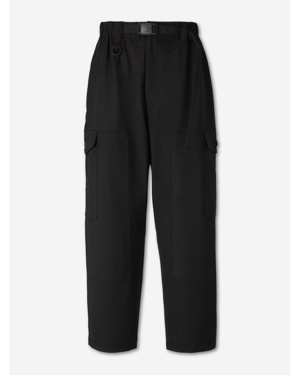 Y-3 Black Casual Pants With Pockets for men