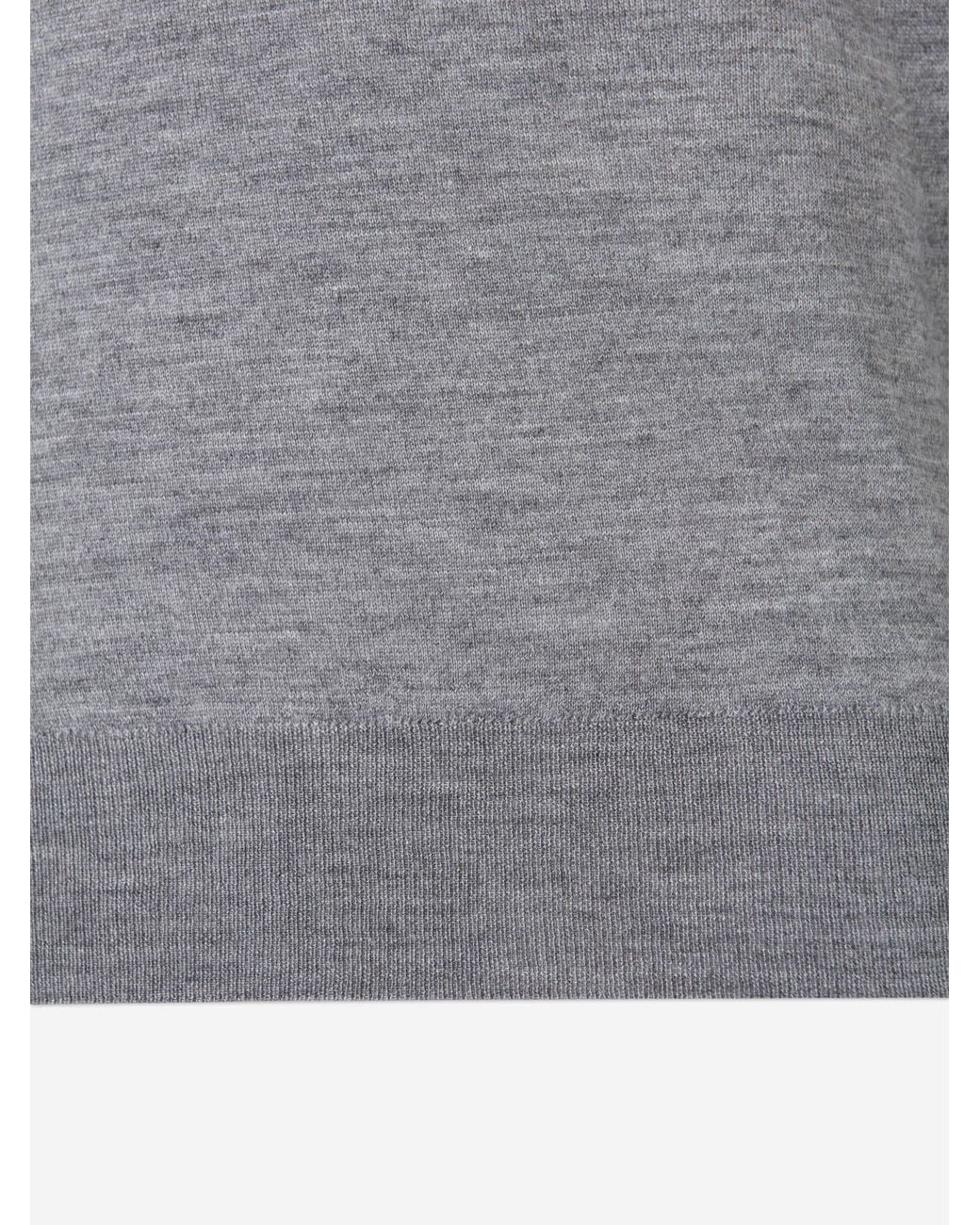 Santa Eulalia Feiner Polo-Pullover in Blue für Herren