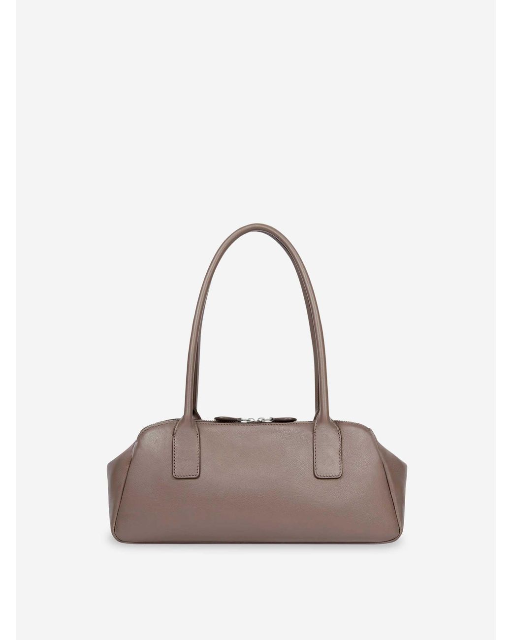Courreges White Medium Strip Bag