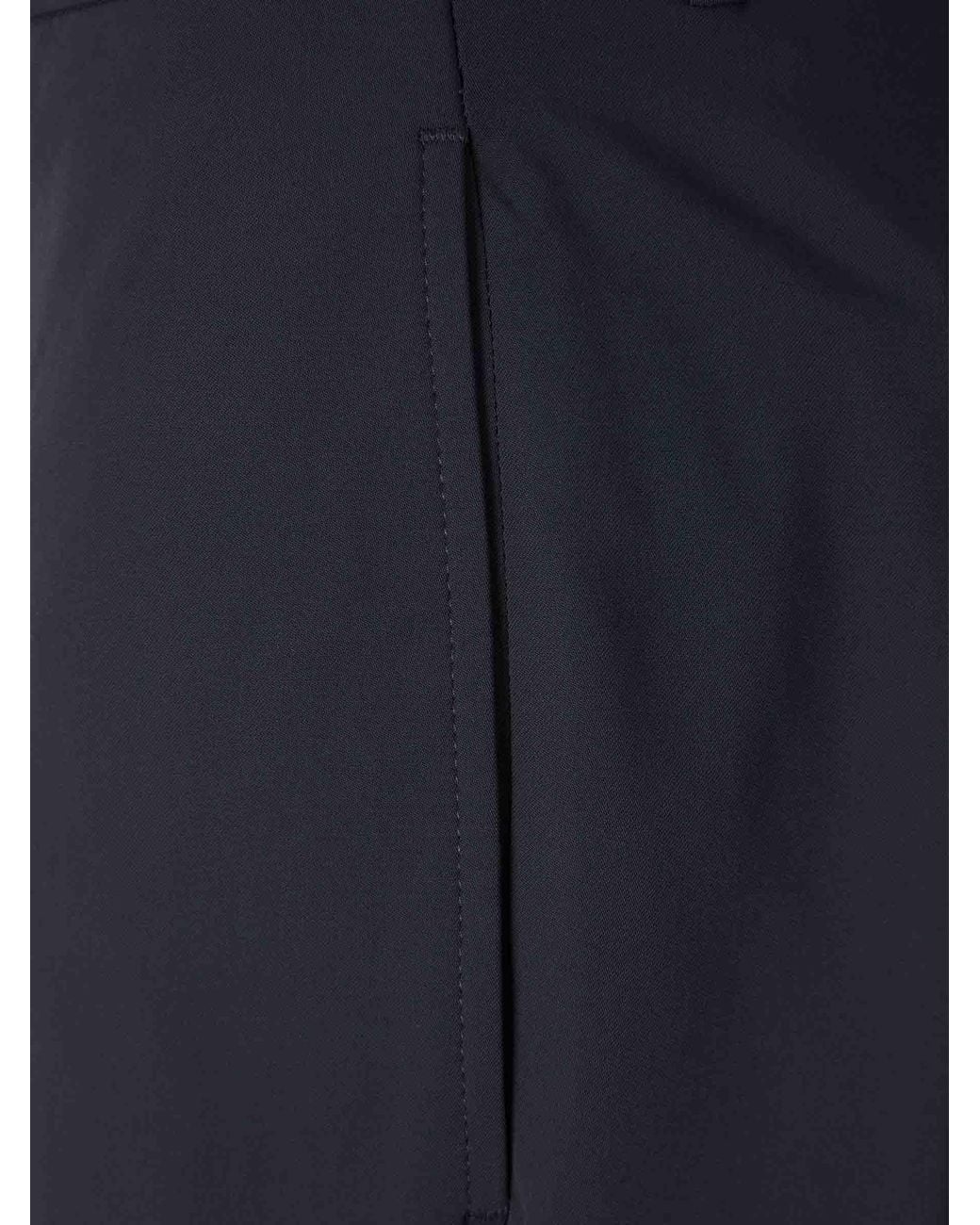 PT Torino Blue Technical Straight Trousers for men