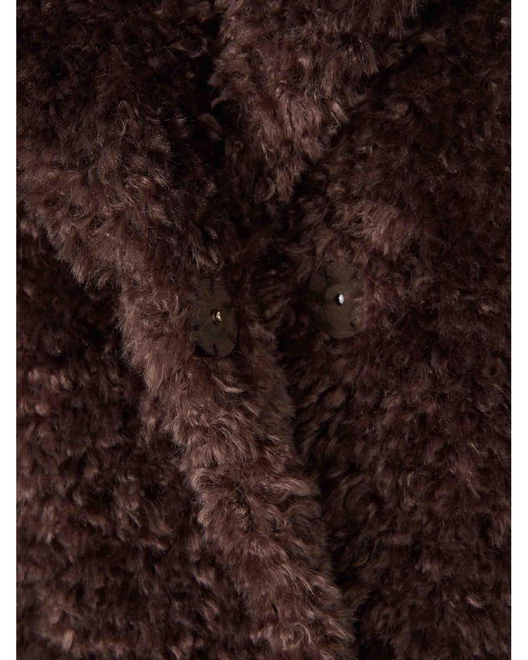 Herno Brown Teddy Coat