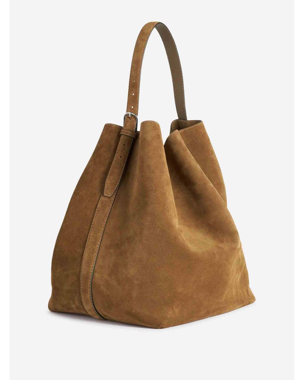 Totême Brown Maxi Shoulder Bag