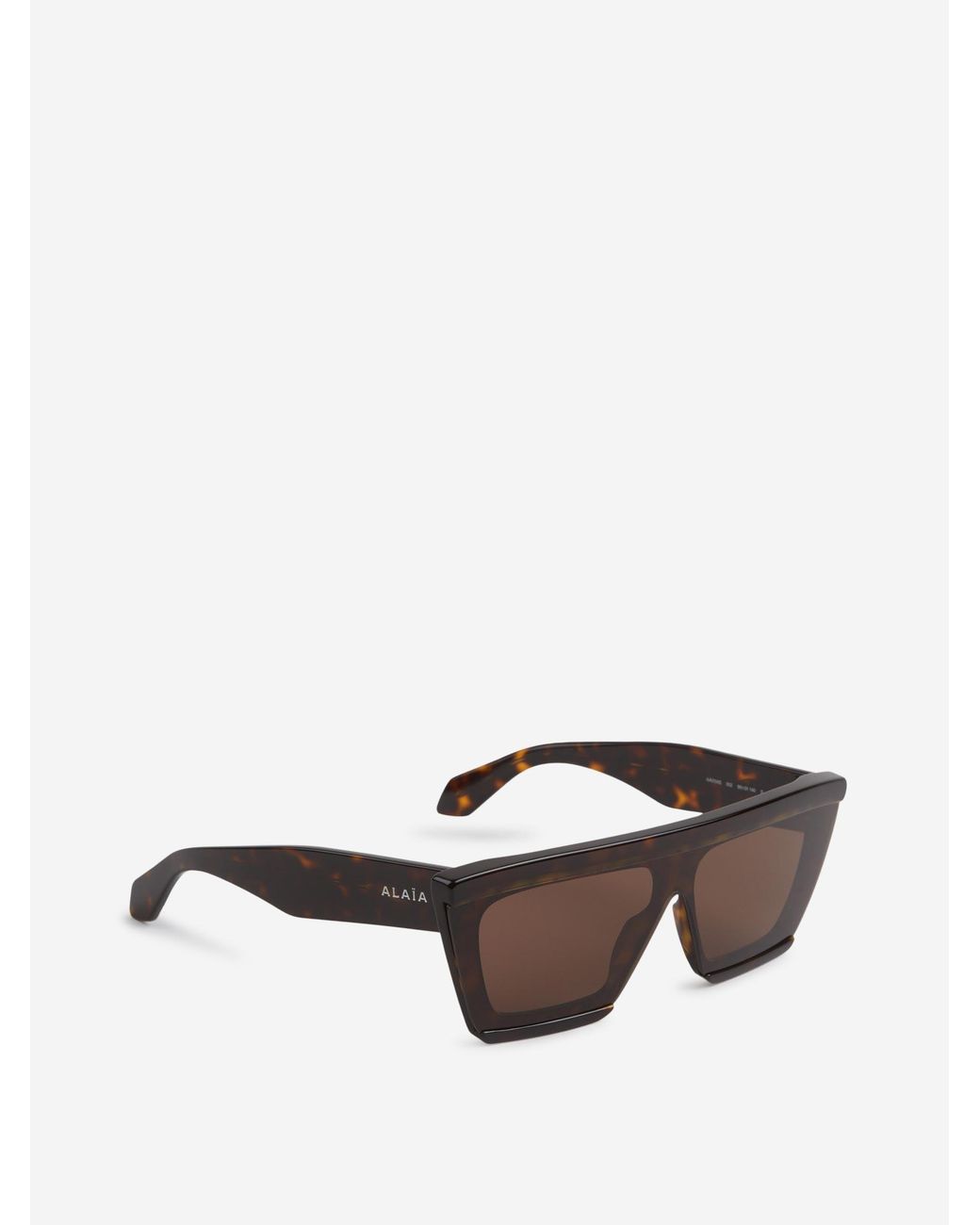 Alaïa Gray Square Sunglasses