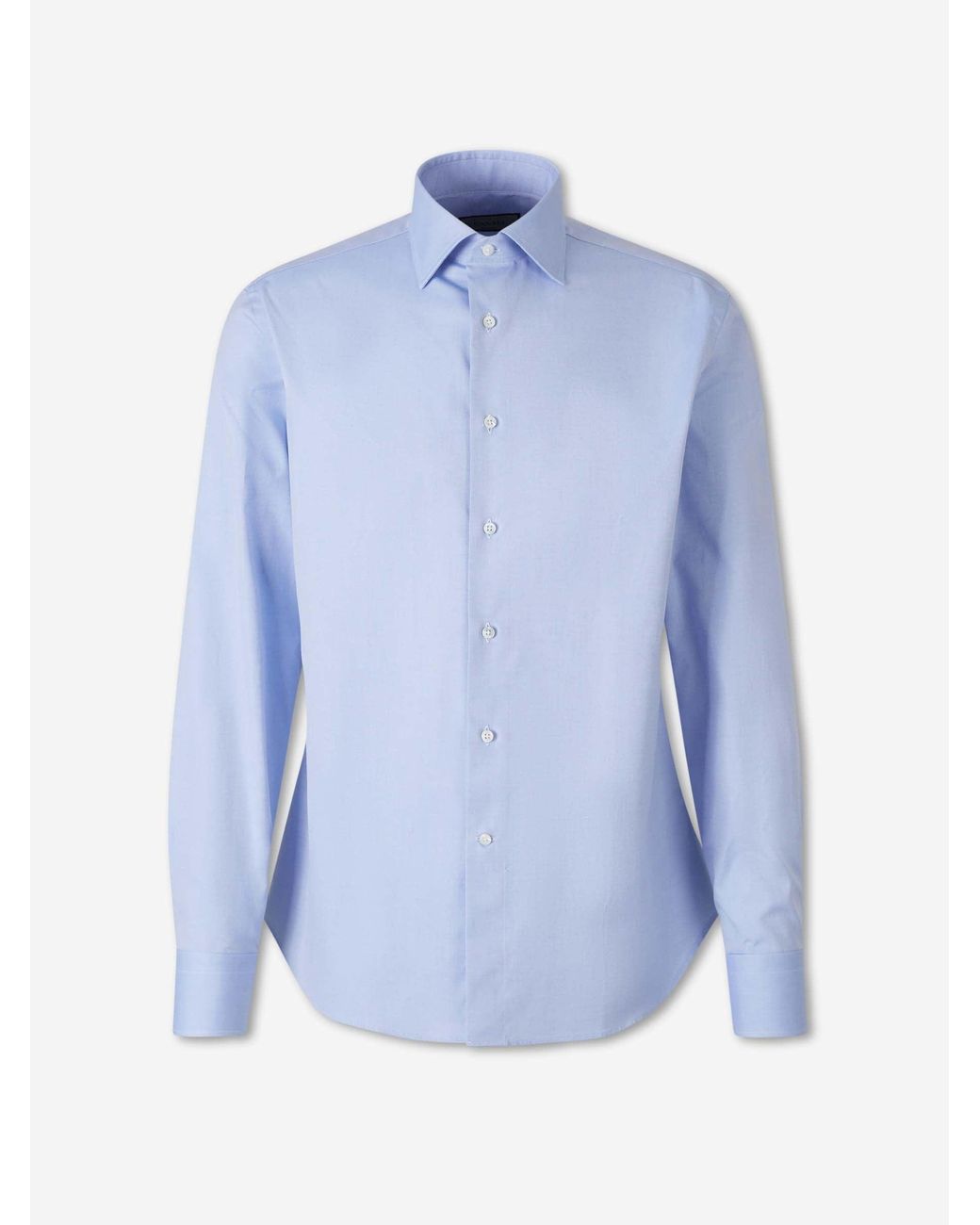 Camicia Elegante di Canali in Blue da Uomo