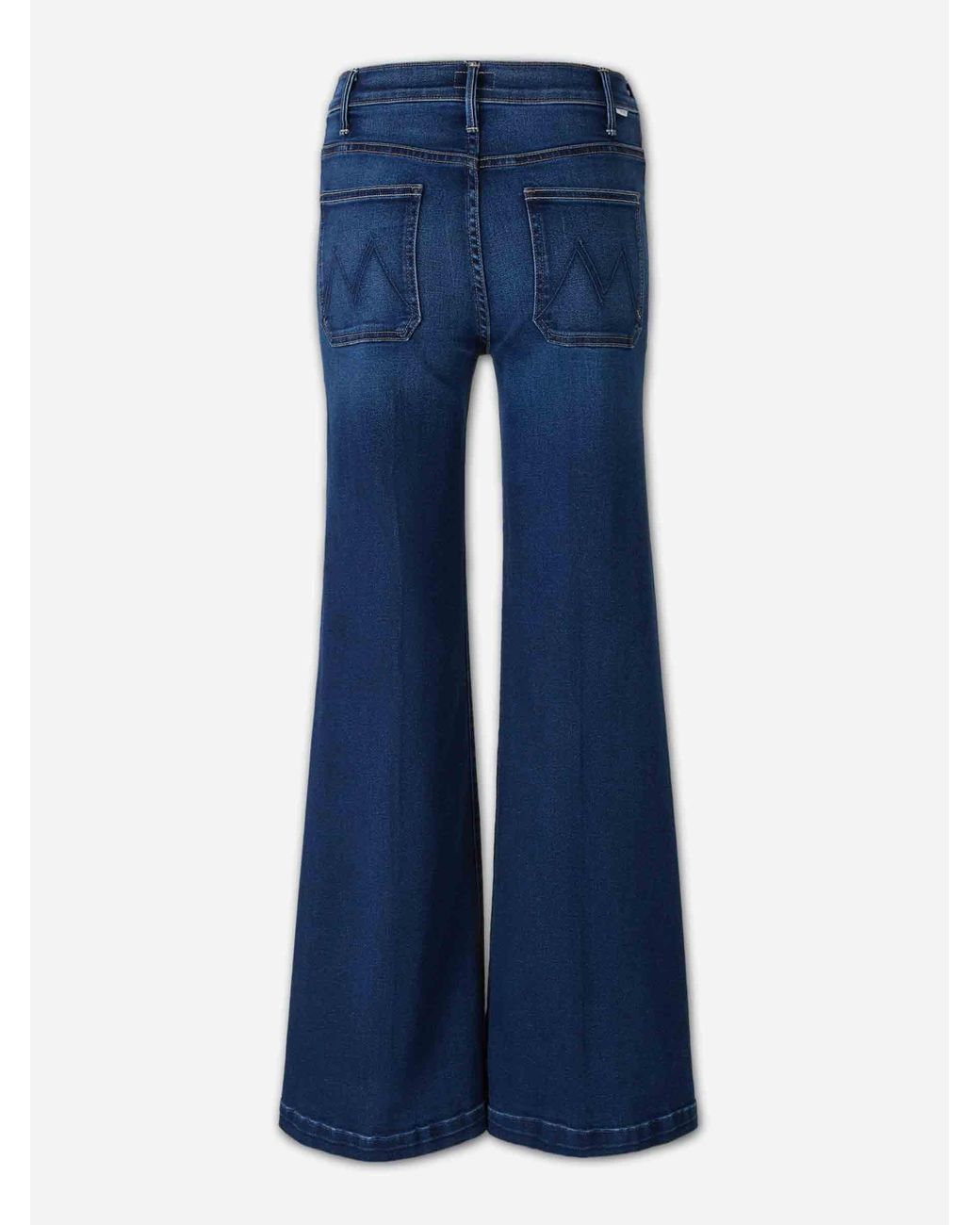Mother Blue The Hustler Roller Patch Pocket Jeans