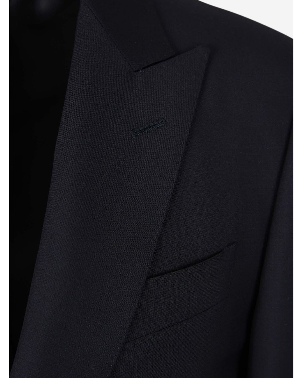 Canali Blue Plain Wool Suit for men