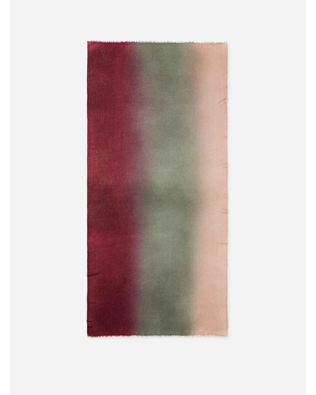 CASHÀ Red Gradient Scarf