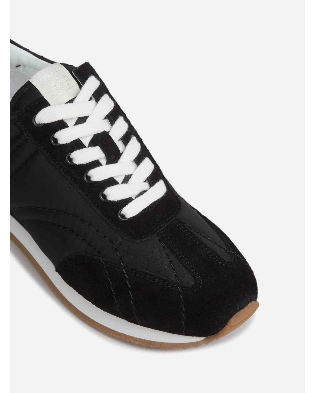 Totême Black Monogram Sneakers