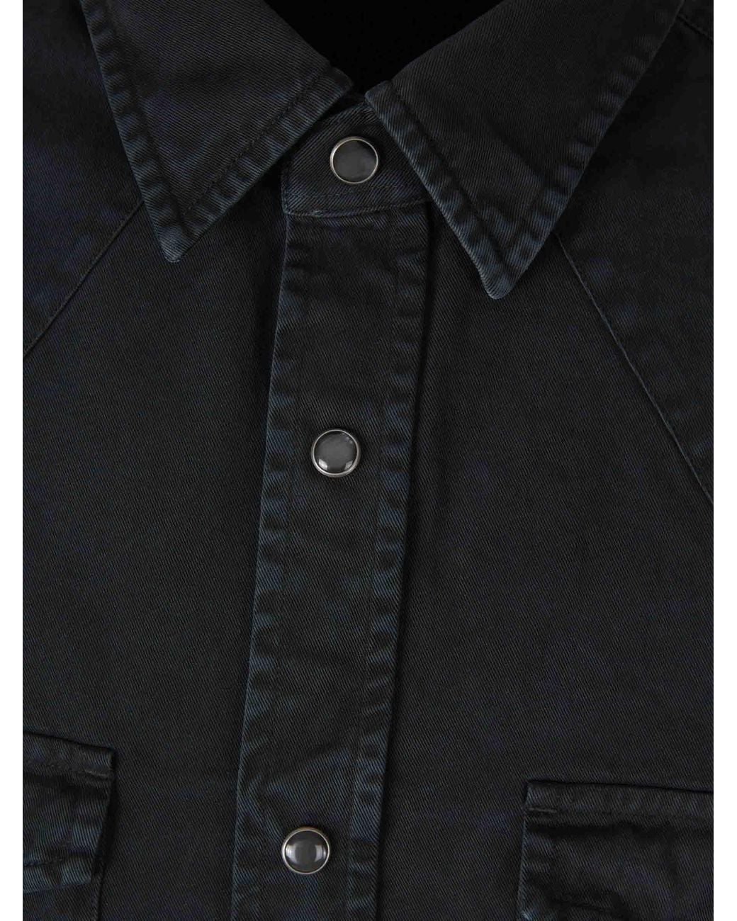 Tom Ford Blue Cotton Twill Shirt for men