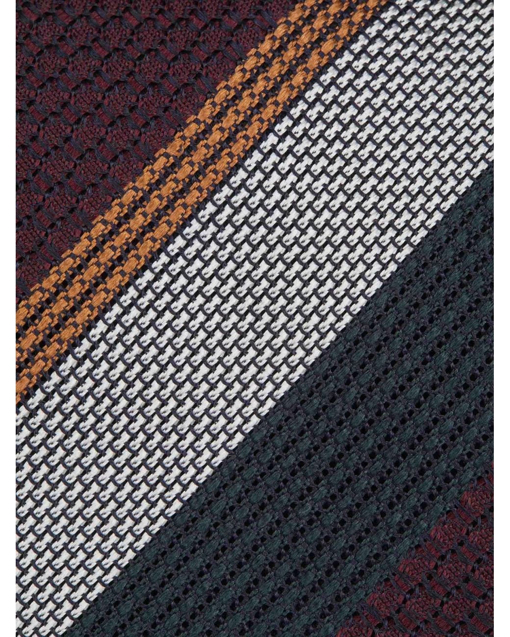 Bigi por Santa Eulalia Multicolor Striped Motif Tie for men