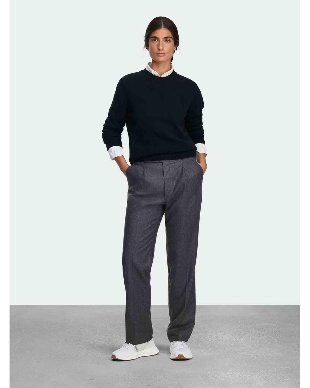 Canada Goose Blue Joffre Knitted Sweater