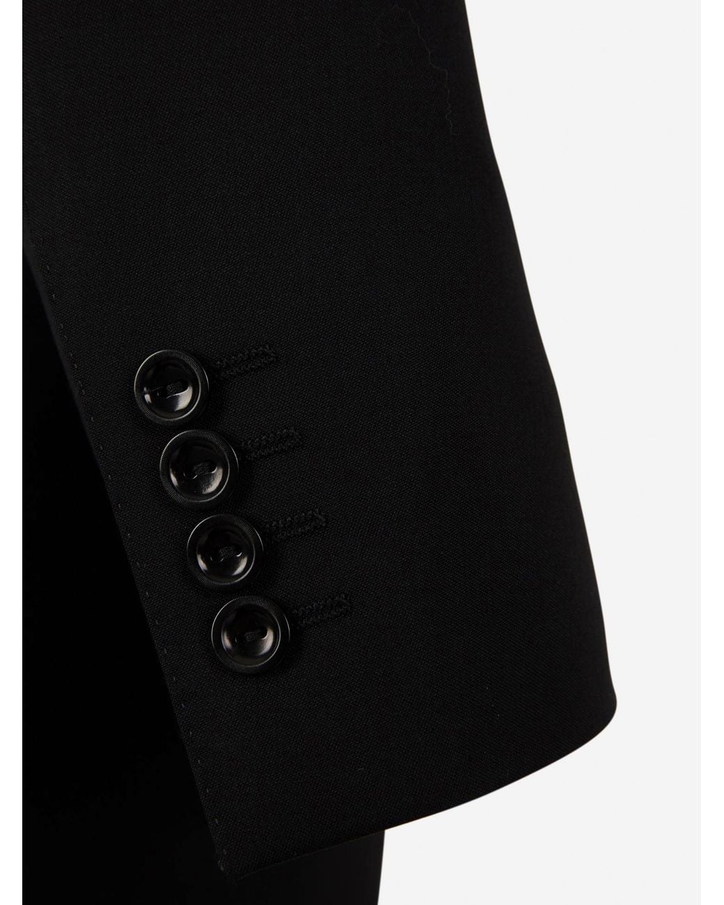Levita De Chaqué De Lana Canali de hombre de color Black