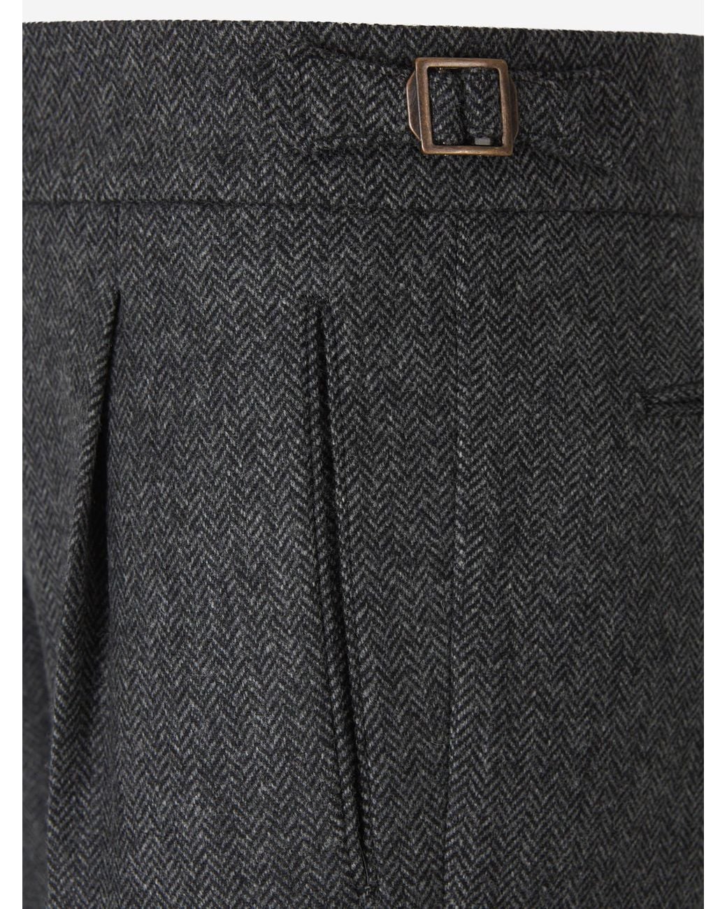 Berwich Gray Dressy Pants for men