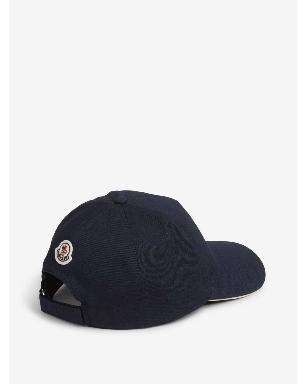 Logo Del Berretto Da Baseball di Moncler in Blue da Uomo