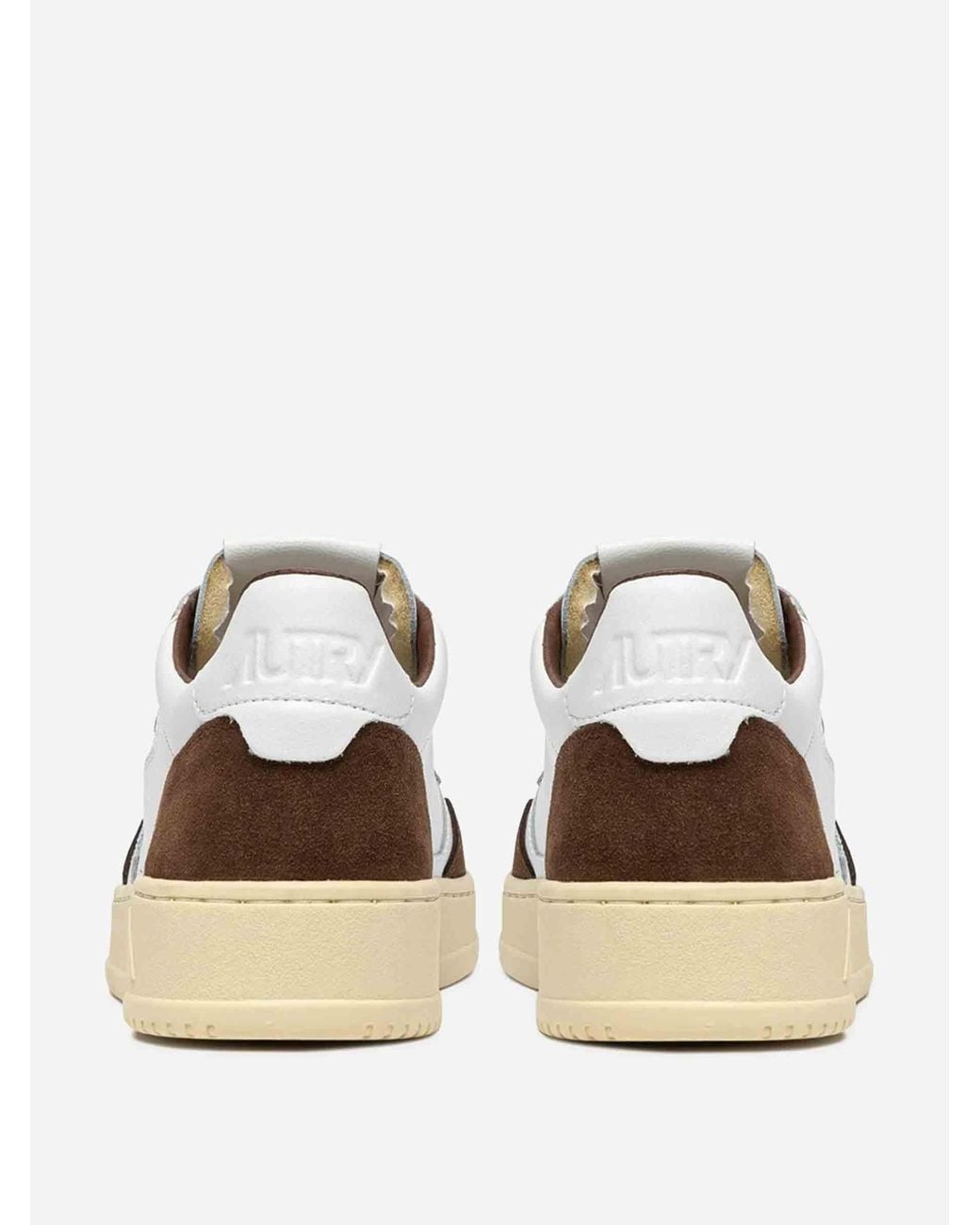 Autry White Medalist And Sneakers for men