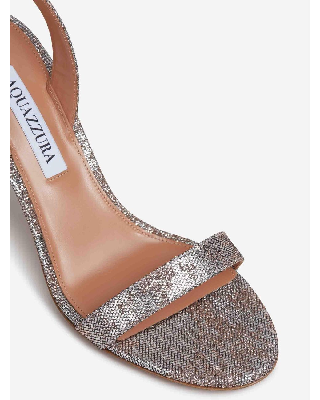 Aquazzura White So Nude Sandal
