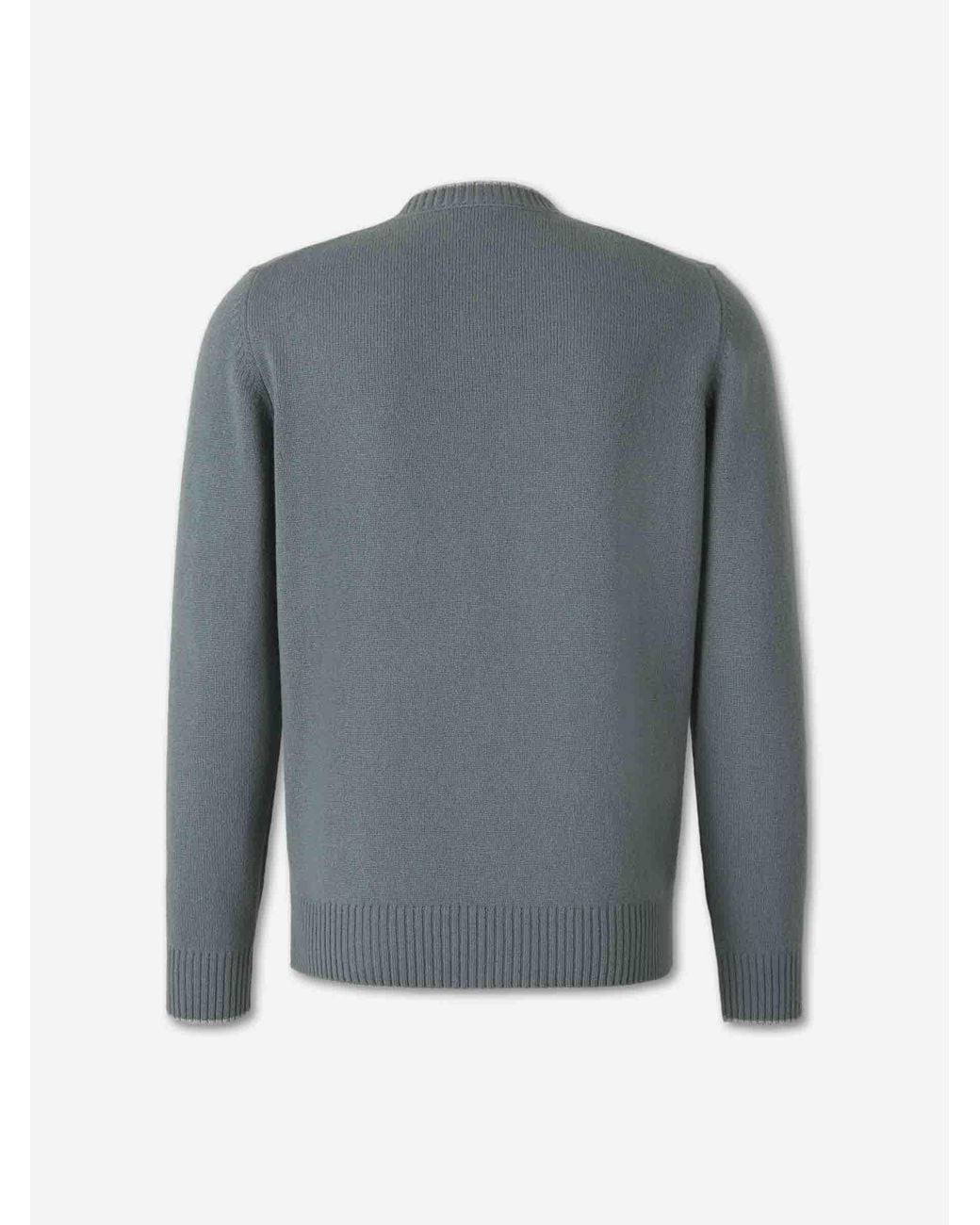 Santa Eulalia Blue Crew Neck Sweater for men