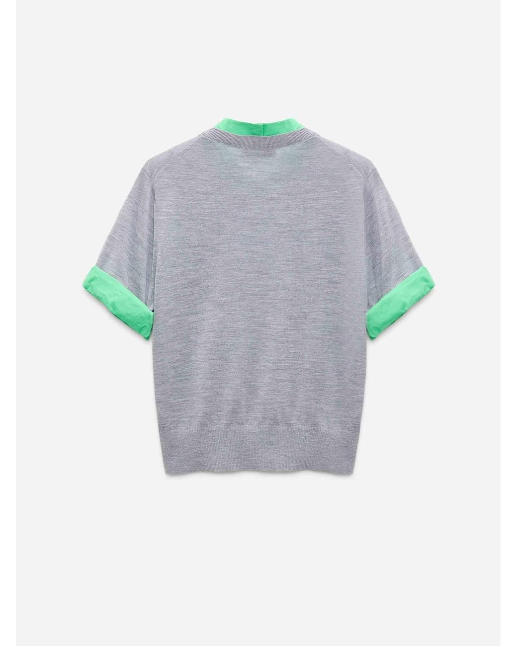 Dorothee Schumacher Blue Wool Knit Sweater