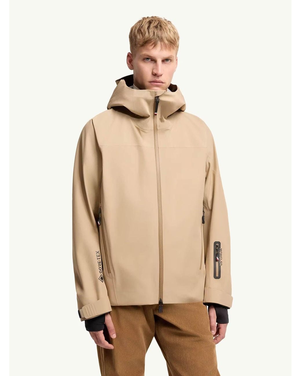 Moncler Natural Hinterburgs Ski Jacket for men