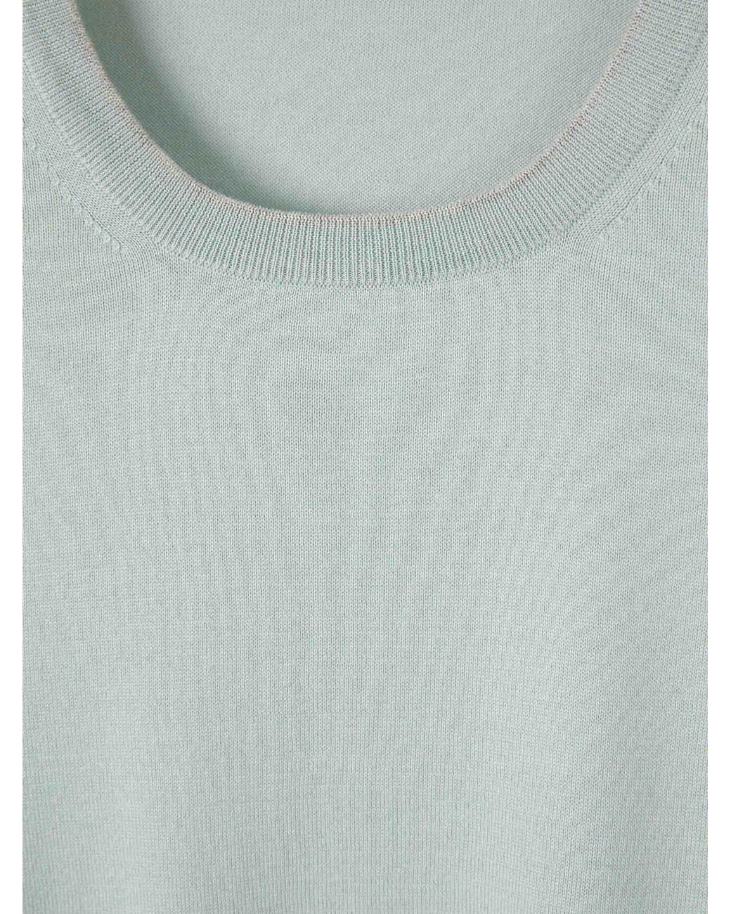 Santa Eulalia Blue Crew Neck Sweater for men
