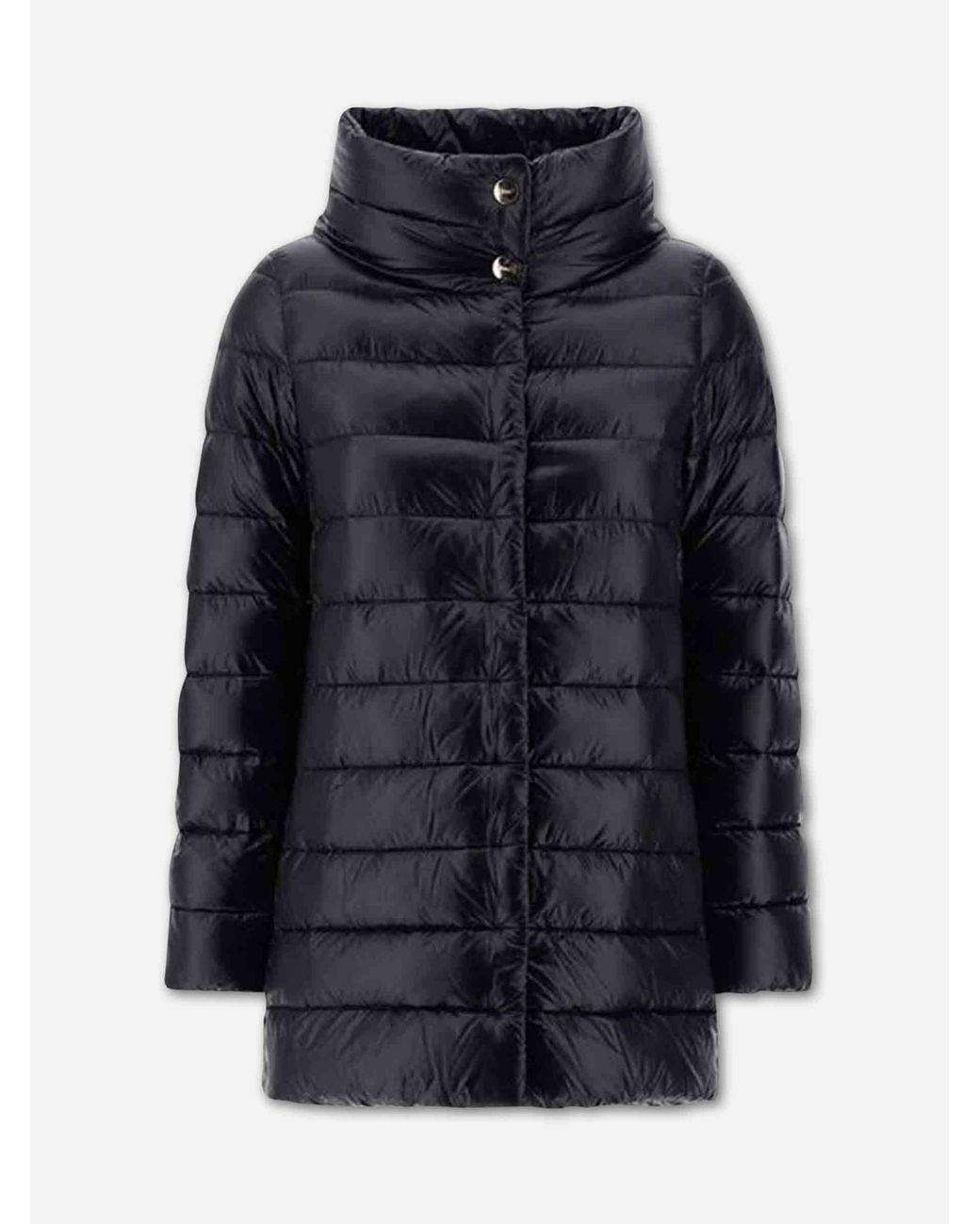 Herno Blue Down Jacket Amelia