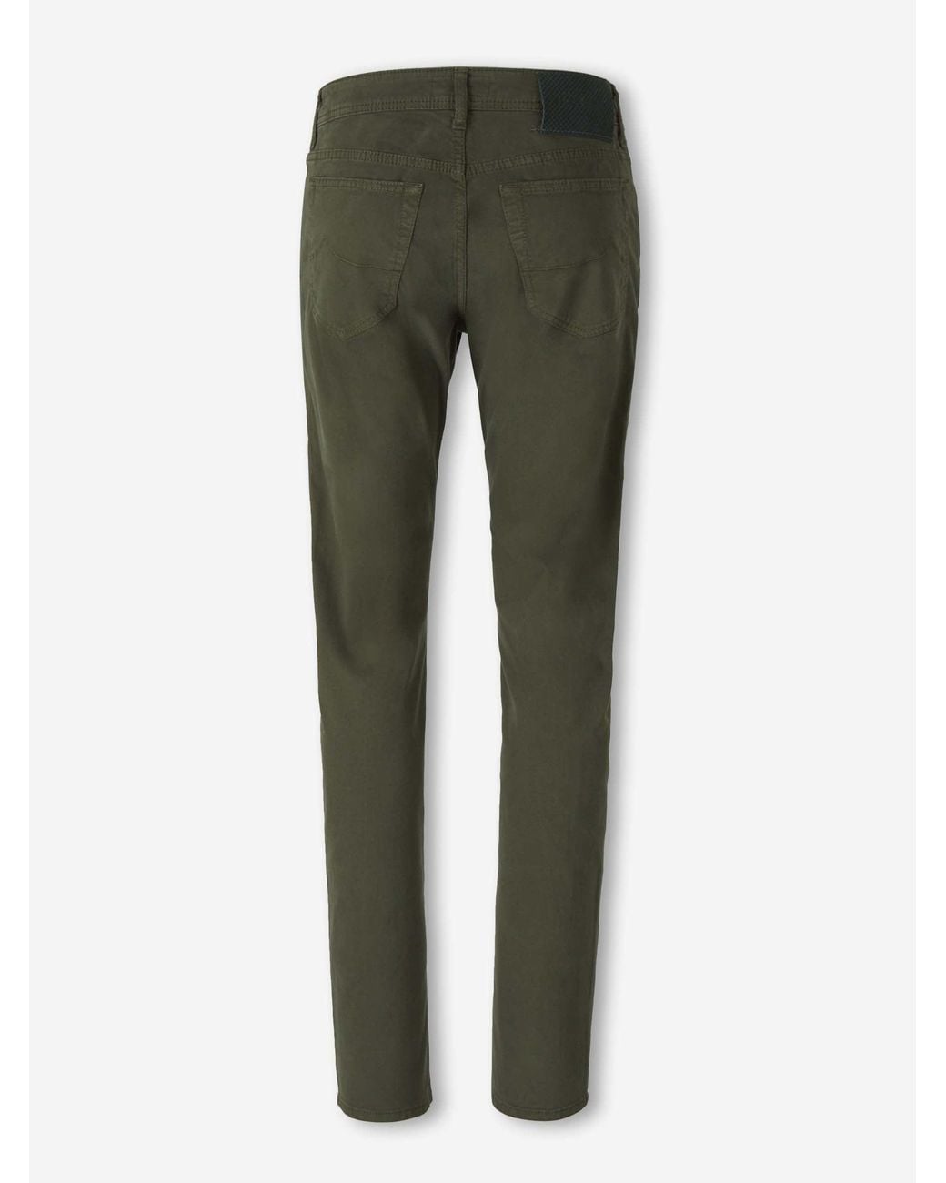 Jacob Cohen Green Straight Leg Pants for men