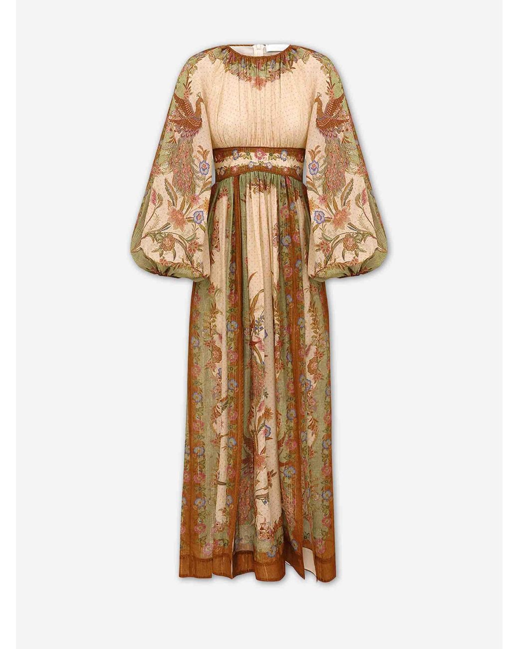 Zimmermann Natural Indra Maxi Dress